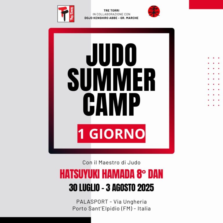 Ticket Judo Summer Camp 2025 - 1 Giorno