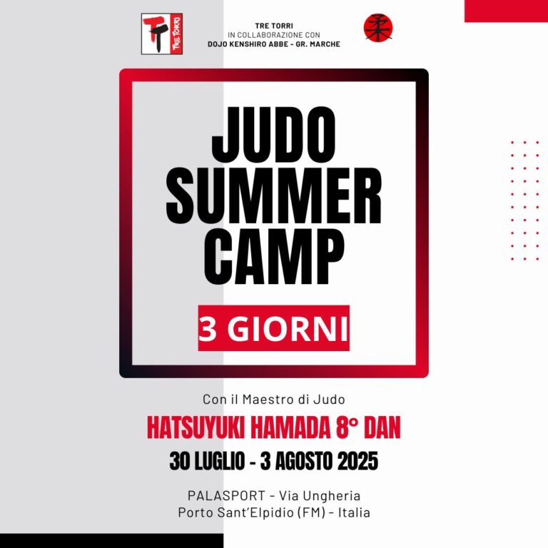 Ticket Judo Summer Camp 2025 - 3 Giorni
